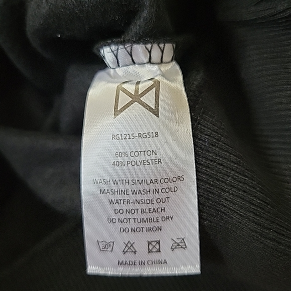 NWT RawGear Pullover Jacket With 1/4 Zip Size M Model # RG518 Color Black - Picture 7 of 9